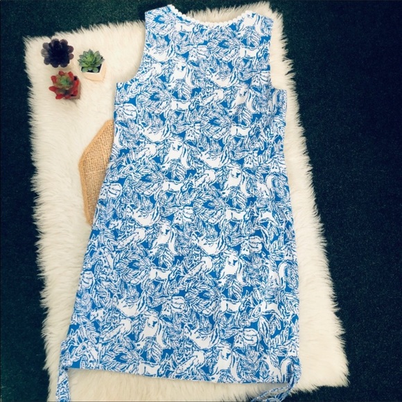 Lilly Pulitzer Melani Shift Dress Fancy Feet - Picture 5 of 12